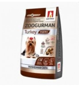 Zoogurman, Gourmet, корм д/собак (индейка)